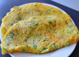 Recipe- Eggless Omelette For Breakfast