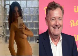 Pregnant Emily Ratajkowski's 'completely naked' photoshoot angers Piers Morgan