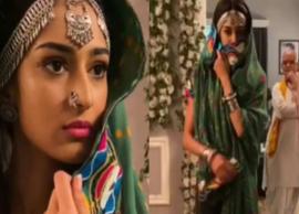 VIDEO- Erica Fernandes forgets to wear 'ghagra' on sets of 'Kasautii Zindagii Kay 2'
