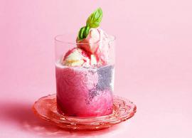 Recipe- Easy Rose Falooda Drink With Ice Cream