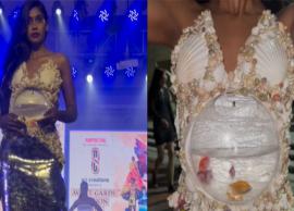 Model Walks Ramp In Chennai Wearing 'Live Fish' Costume, Uorfi Javed reacts; VIDEO