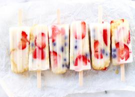 Summer Recipe- Enjoy With Your Family Fruit and Yogurt Popsicles