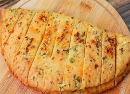 Recipe- Cheesy Garlic Bread Without Yeast