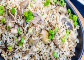 Recipe - Delicious Garlic Mushroom Fried Rice
