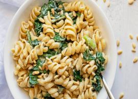 Recipe- Simple and Easy To Make Garlic Pasta With Swiss Chard