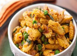 Recipe- Spicy Gobhi Corn Masala
