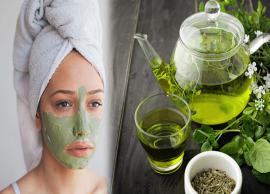 4 Surprising Green Tea Face Packs For Great Skin