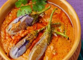 Recipe - Delicious And Healthy Gutti Vankaya Curry For Lunch Or Dinner