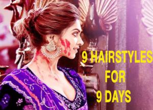 Navratri Special- 9 Gorgeous Hairstyle for 9 Days of Navratri
