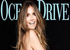 PICS- Heidi Klum Poses Topless at The Age of 45
