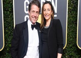 Hugh Grant ties knot for first time at 57 with girlfriend Anna Eberstein