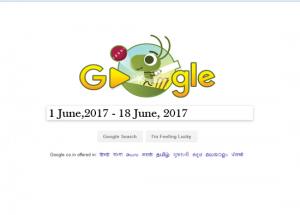 Google Announces ICC Champions Trophy in Stylish Doodle