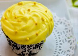 Christmas Recipe- Lemon Cupcakes With Cream Cheese Yogurt Frosting