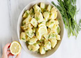 Recipe- Super Healthy Lemon Dill Potato Salad