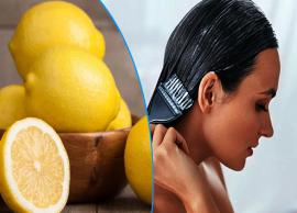 3 DIY Lemon Mask For Hair Care