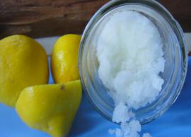 Try This Homemade Salt and Lemon Body Scrub 
