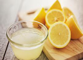5 Health Benefits of Drinking Lemon Water
