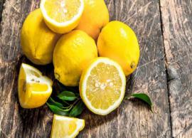 5 Health Benefits of Taking Lemon with Water