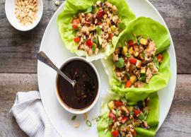Recipe- Fried Black Bean Chicken Lettuce Cups For Healthy Weeknight Dinner
