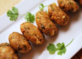Recipe- Easy To Make Aloo Makhana and Kaju Cutlets
