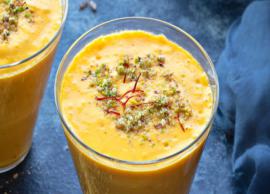Summer Recipe- Creamy Mango Lassi For Hot Days