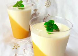 Recipe- Make Rakshabandhan Delicious With Mango Vanilla Panna Cotta