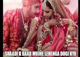 Deepika Padukone-Ranveer Singh’s wedding pictures spark a hilarious meme fest