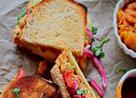 Recipe- Healthy To Eat Masala Chickpea Sandwich