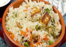 Recipe- Delicious and Easy To Make Matar Paneer Pulao
