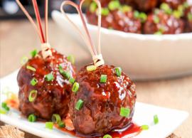 Recipe - Cranberry-Sauced Meatballs Appetizer