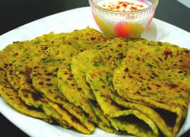 Recipe- Healthy and Delicious Methi Paratha