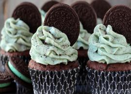 Recipe- Mint Oreo Cookie Cups For Dessert