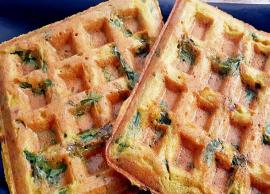 Recipe- Heathy and Nutritious Moong and Methi Waffles