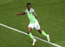 FIFA 2018- Ahmed Musa Celebrates as He Hits 4th World Cup Goal For Nigeria