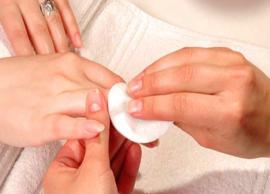 3 Easy Ways To Make Nail Polish Remover at Home
