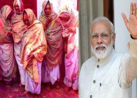 Holi Special- Widows From Vrindavan To Play Holi With PM Narendra Modi in Delhi