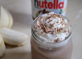 Recipe - Make Holi Delicious with Nutella and Banana Milkshake