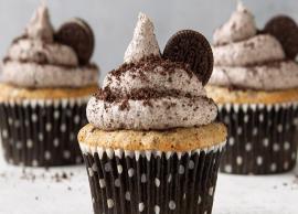 Recipe- Oreo Cupcakes With Cookies and Cream Frosting