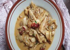 Recipe- Easy To Make Oyster Mushrooms Curry
