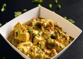 Recipe- Delicious Creamy Matar Paneer Curry