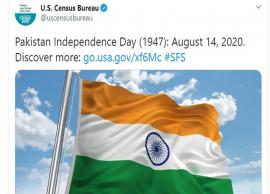 US Census Bureau posts Indian flag while wishing Pakistan on its Independence Day