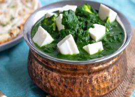 Recipe- Healthy for Winters Palak Paneer