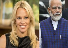 Former Playmate Pamela Anderson has a very special request for PM Modi