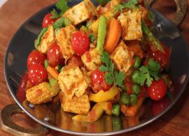 Recipe- Easy and Healthy Paneer Fry With Vegetables
