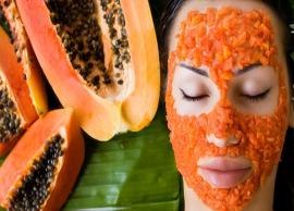 Try Out These 6 Papaya Face Mask To Get Clear Glowing Skin