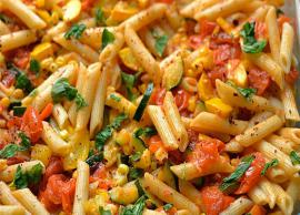 Recipe- Veggie Pasta To Make Your Weekend Perfect
