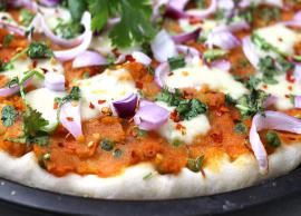 Recipe- Try Delicious Pav Bhaji Pizza at Home