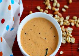 Recipe- Andhra Style Dosa and Idli Peanut Tomato Chutney