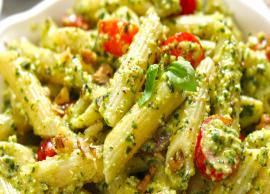 Recipe- Mouthwatering Homemade Pesto Pasta