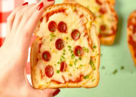 Recipe- Treat Your Kids With Pizza Toast